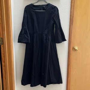 EUC: Who What Wear black cotton dress